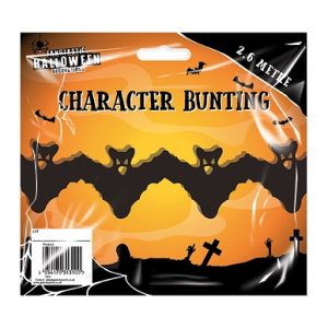 Gem Halloween Character Bunting Bat
