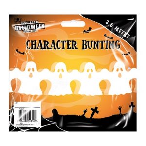 Gem halloween Character Bunting Ghost