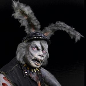 Evil Bunny Foam Latex Prosthetic Mask