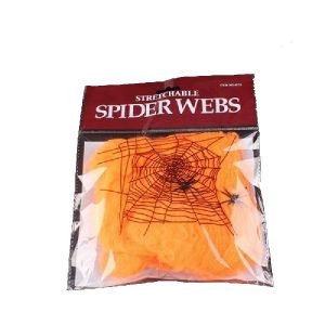 Orange Spider Web