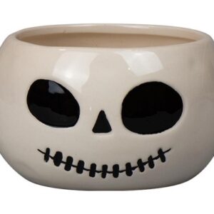 Skull Stoneware Bowl 2