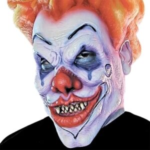 Evil Clown Prosthetic Painted