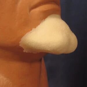 Rubber Wear Foam Prosthetic Witch Chin Large