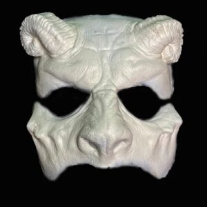 Demon Goat Unpainted FX Faces