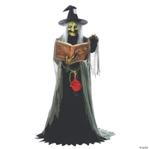 Spell Speaking Witch Animated Prop