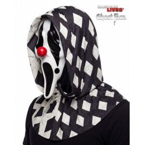 Ghostface Clown Mask Left