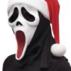 Ghostface Glitter Santa Mask