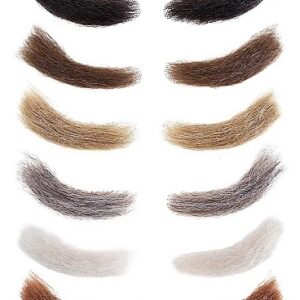 Wizard Real Hair Eyebrows All Colours