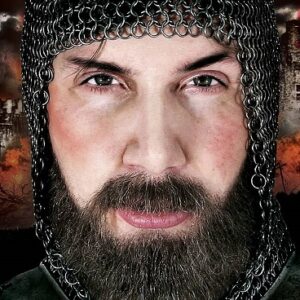 Knight Beard And Moustache Set