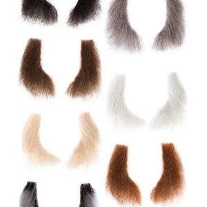 Mutton Chops Sideburns All Colours