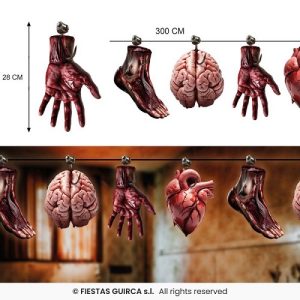 Human Body Parts Bunting