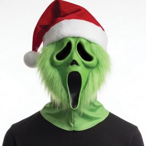 Ghostface Grumpy Santa Mask