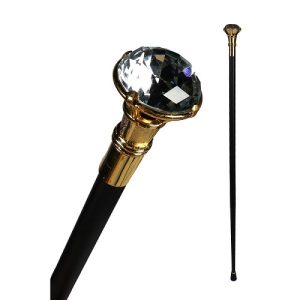 Diamond Topped Walking Cane