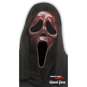 Ghostface Red Marble Mask