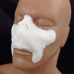 Rubber Wear Foam Prosthetic Alien Nose #1