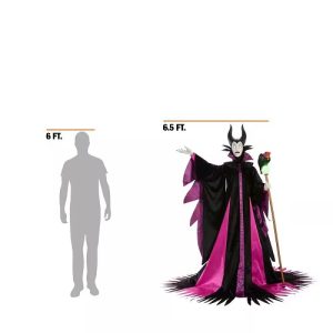 6.5ft Malicient Animated Prop Sizes
