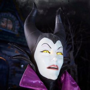 6.5ft Malicient Animated Prop Head Close