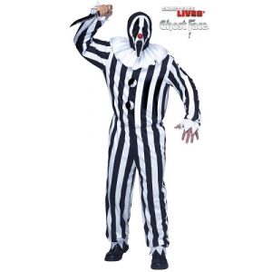 Ghostface Clown Costume