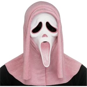 Ghostface Pink Glitter Mask