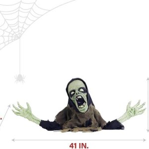 Trevor The Animated Zombie Sizes
